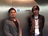 戦略的なO2Oを推進する大手企業のオウンドメディアの構築・提供・支援に多くの実績がある株式会社エンターモーション　社長の島田大介さん、開発部長の金崎智則さんにインタビュー